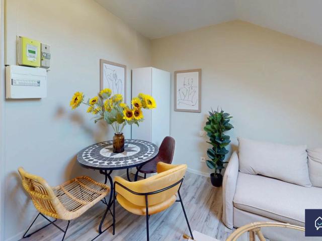 Appartement meublé 1 pièce 15 m²