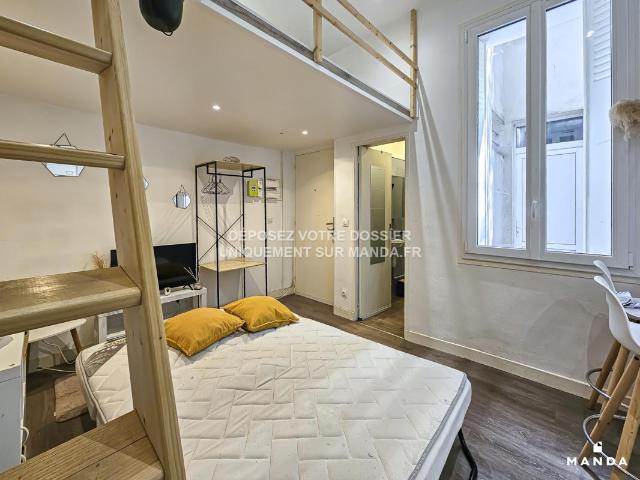 Appartement meublé 1 pièce 18 m²