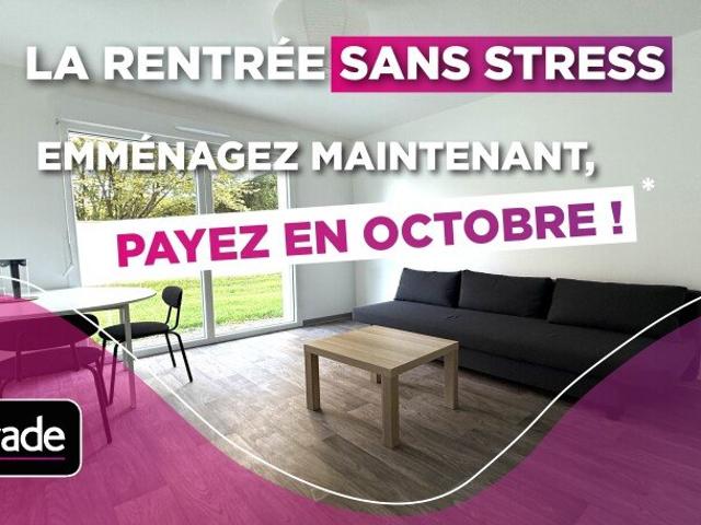 Appartement meublé 1 pièce 19 m²