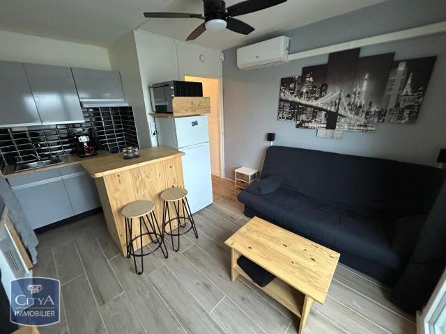 Appartement meublé 1 pièce 19 m²