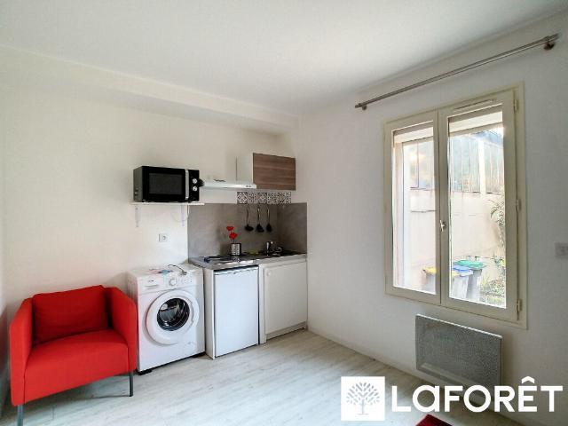 Appartement meublé 1 pièce 19 m²