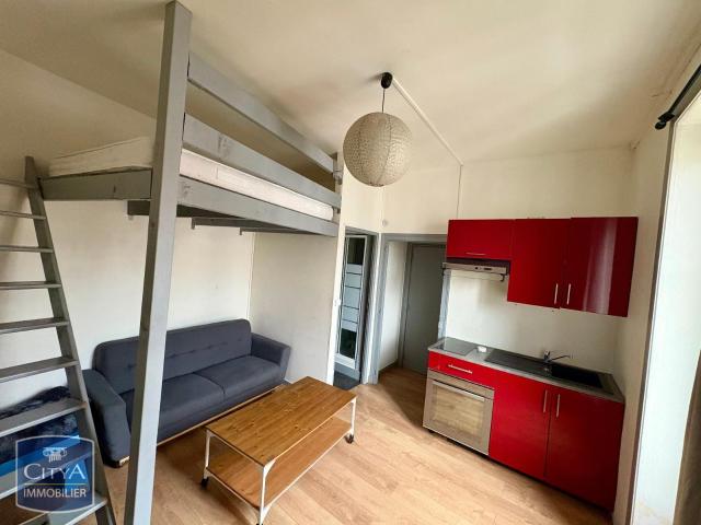 Appartement meublé 1 pièce 19 m²