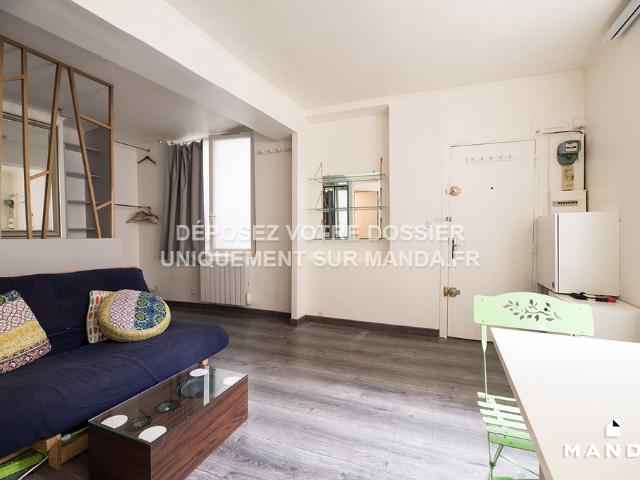 Appartement meublé 1 pièce 23 m²