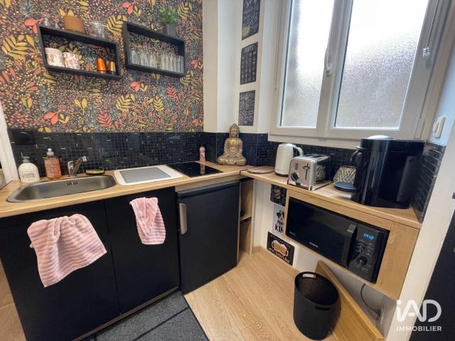 Appartement meublé 1 pièce 23 m²