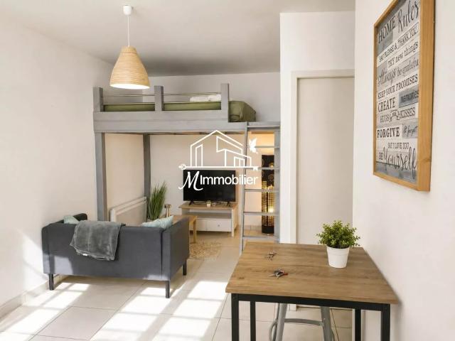 Appartement meublé 1 pièce 20 m²