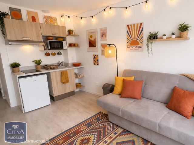 Appartement meublé 1 pièce 20 m²