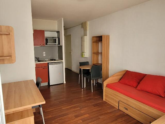 Appartement meublé 1 pièce 21 m²