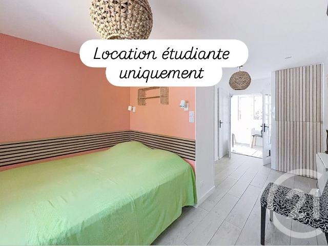 Appartement meublé 1 pièce 22 m²