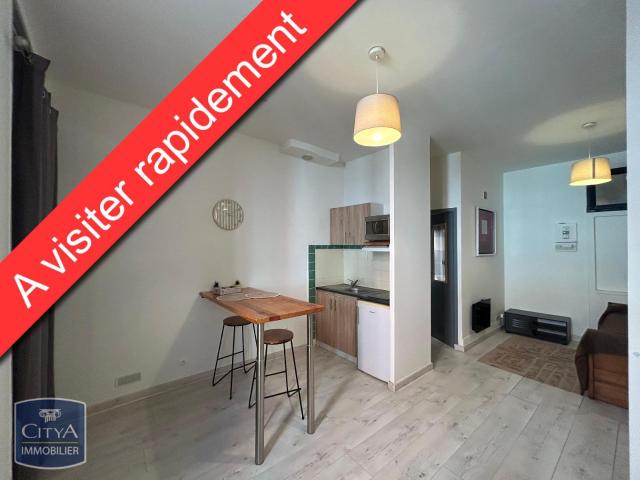 Appartement meublé 1 pièce 22 m²