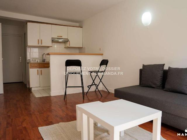 Appartement meublé 1 pièce 22 m²