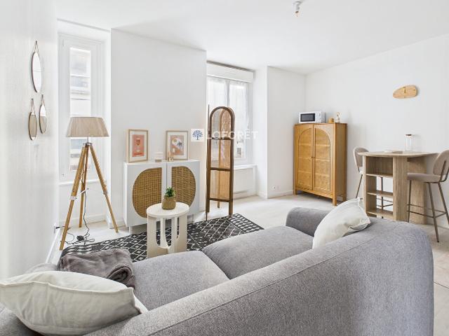 Appartement meublé 1 pièce 22 m²