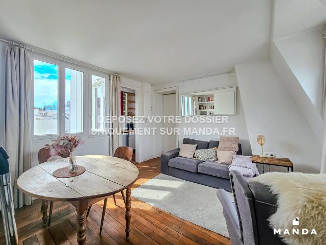 Appartement meublé 1 pièce 27 m²
