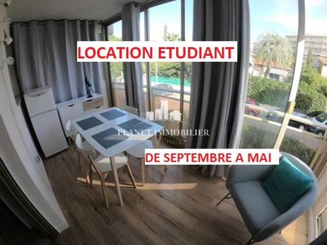 Appartement meublé 1 pièce 24 m²