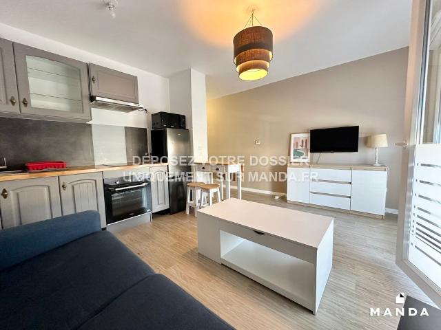 Appartement meublé 1 pièce 26 m²