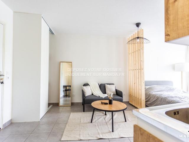 Appartement meublé 1 pièce 26 m²