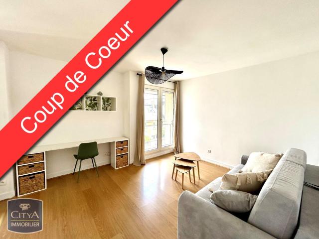 Appartement meublé 1 pièce 29 m²