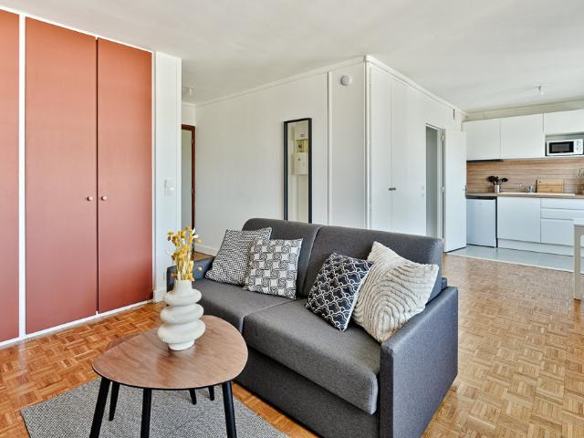 Appartement meublé 1 pièce 31 m²