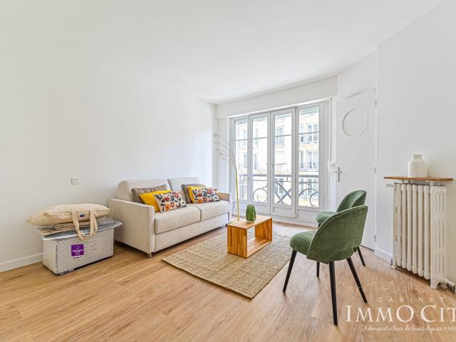 Appartement meublé 1 pièce studio 25.4m²