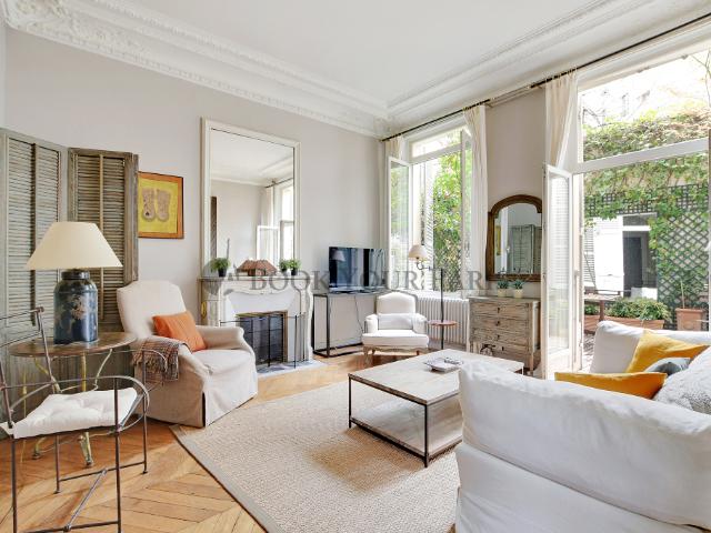 appartement meublé 2 chambres 2 terrasses 90m2 paris 7eme