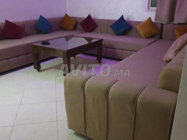 Appartement meublé 2 chambres salon Kébibat Rabat
