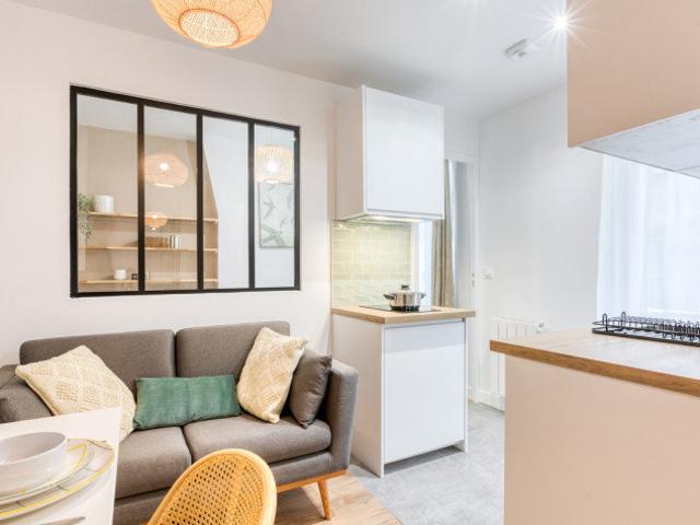 Appartement meublé 2 pièces 16 m²