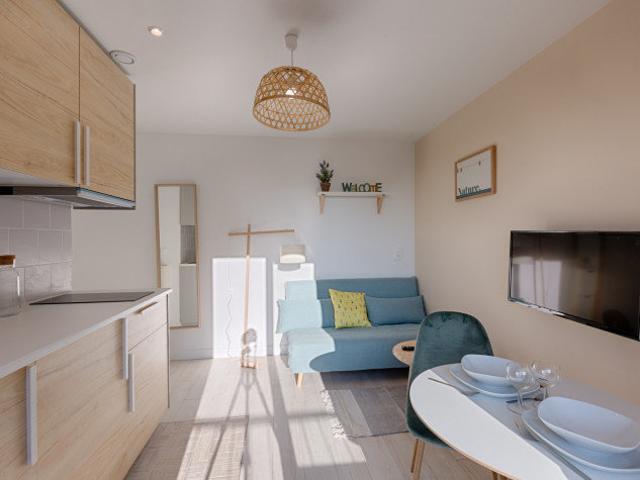 Appartement meublé 2 pièces 21 m²