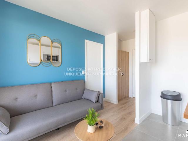 Appartement meublé 2 pièces 21 m²