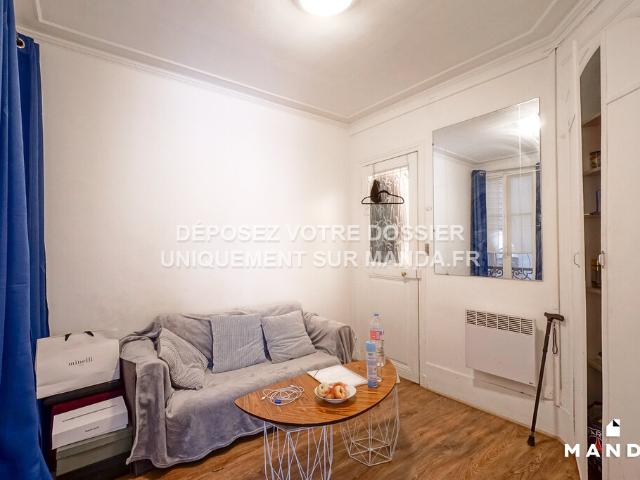 Appartement meublé 2 pièces 23 m²
