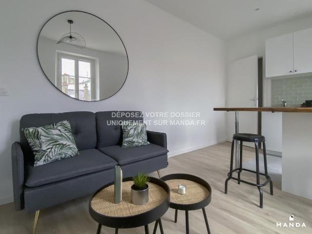 Appartement meublé 2 pièces 24 m²