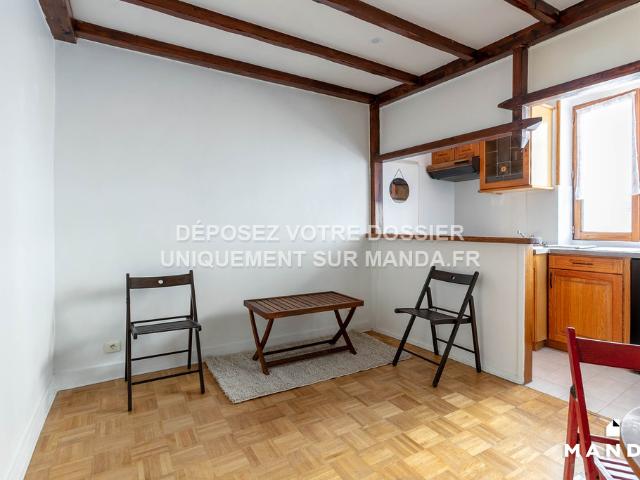Appartement meublé 2 pièces 24 m²