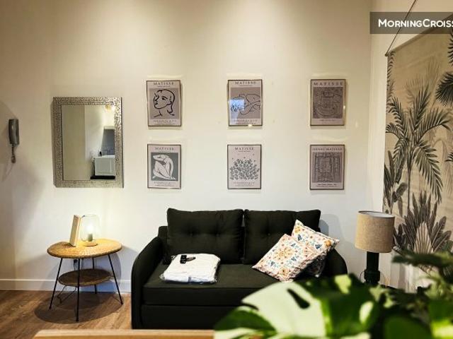 Appartement meublé 2 pièces 26 m²