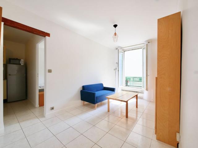 Appartement meublé 2 pièces 28m²