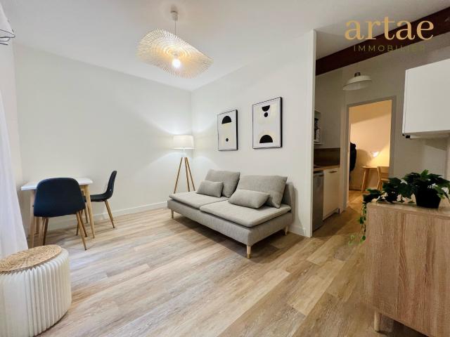 Appartement meublé 2 pièces 29 m²
