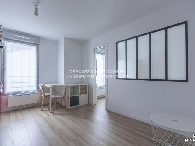 Appartement meublé 2 pièces 29 m²