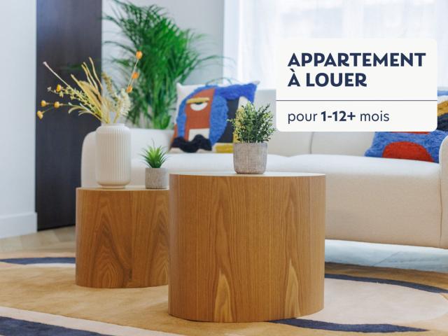 Appartement meublé 2 pièces 30 m²