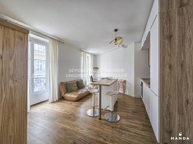 Appartement meublé 2 pièces 31 m²