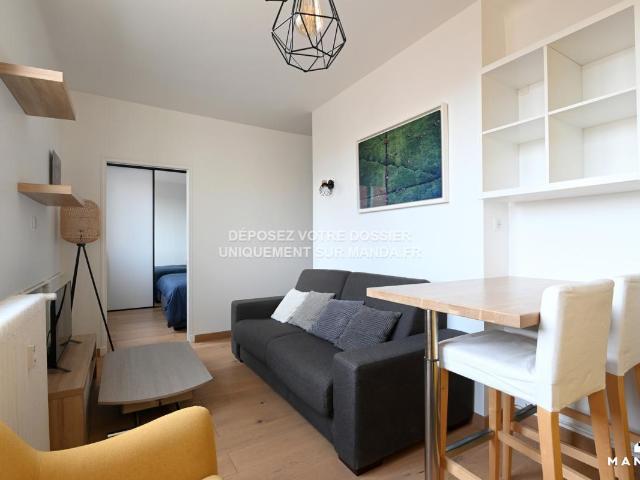Appartement meublé 2 pièces 31 m²