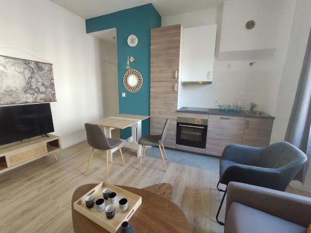 Appartement meublé 2 pièces 32 m²