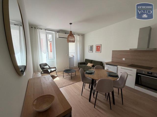 Appartement meublé 2 pièces 32 m²