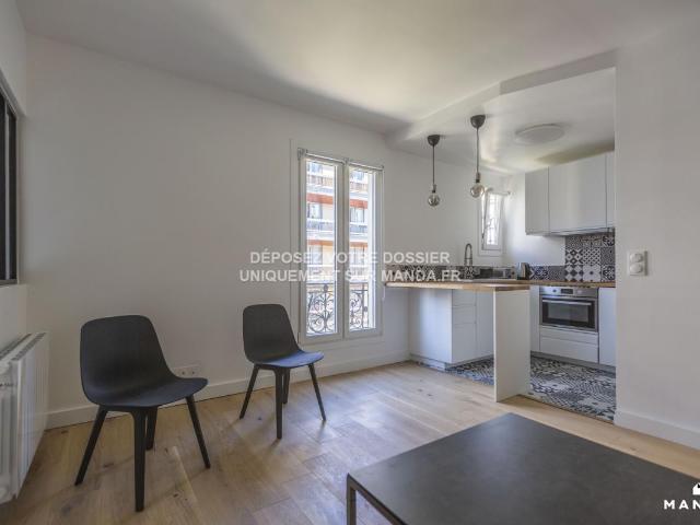 Appartement meublé 2 pièces 34 m²