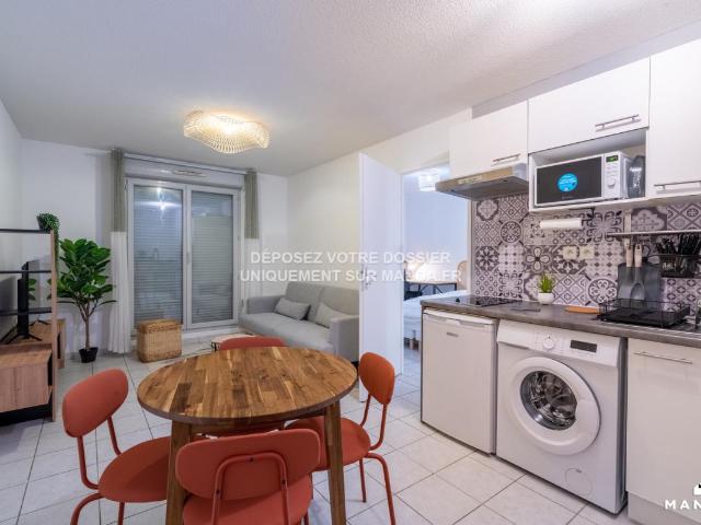 Appartement meublé 2 pièces 34 m²