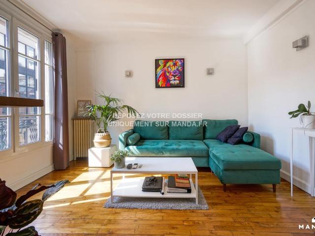 Appartement meublé 2 pièces 35 m²