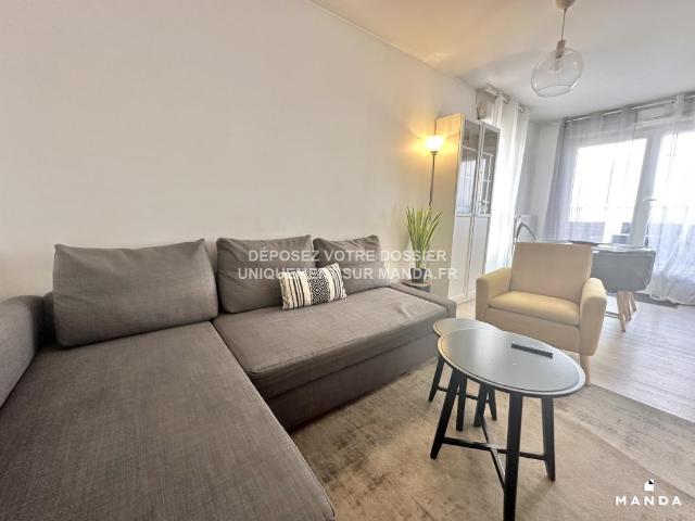 Appartement meublé 2 pièces 36 m²