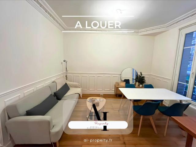 Appartement meublé 2 pièces 36 m²