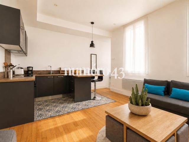 Appartement meublé 2 pièces 37 m²