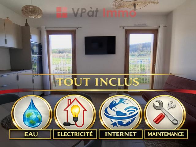 Appartement meublé 2 pièces 38 m²
