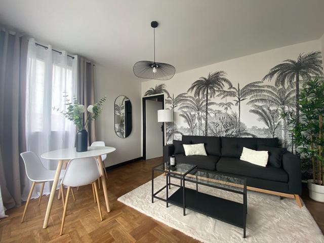 Appartement meublé 2 pièces 39 m²