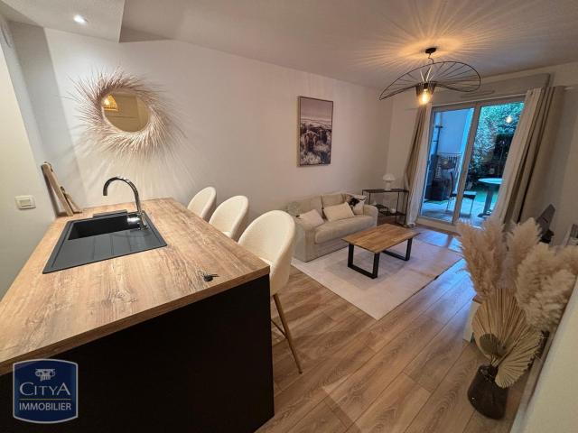 Appartement meublé 2 pièces 39 m²