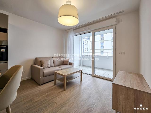 Appartement meublé 2 pièces 39 m²