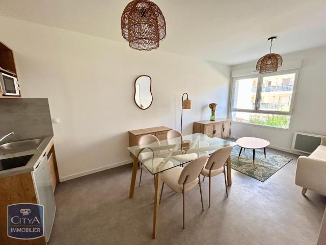 Appartement meublé 2 pièces 39 m²